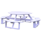 Poly Lumber 54 Octagon Walk-In Table