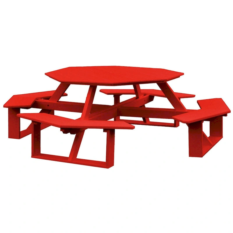 Poly Lumber 54 Octagon Walk-In Table