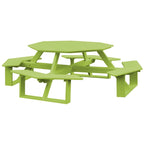 Poly Lumber 54 Octagon Walk-In Table