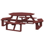 Poly Lumber 54 Octagon Walk-In Table
