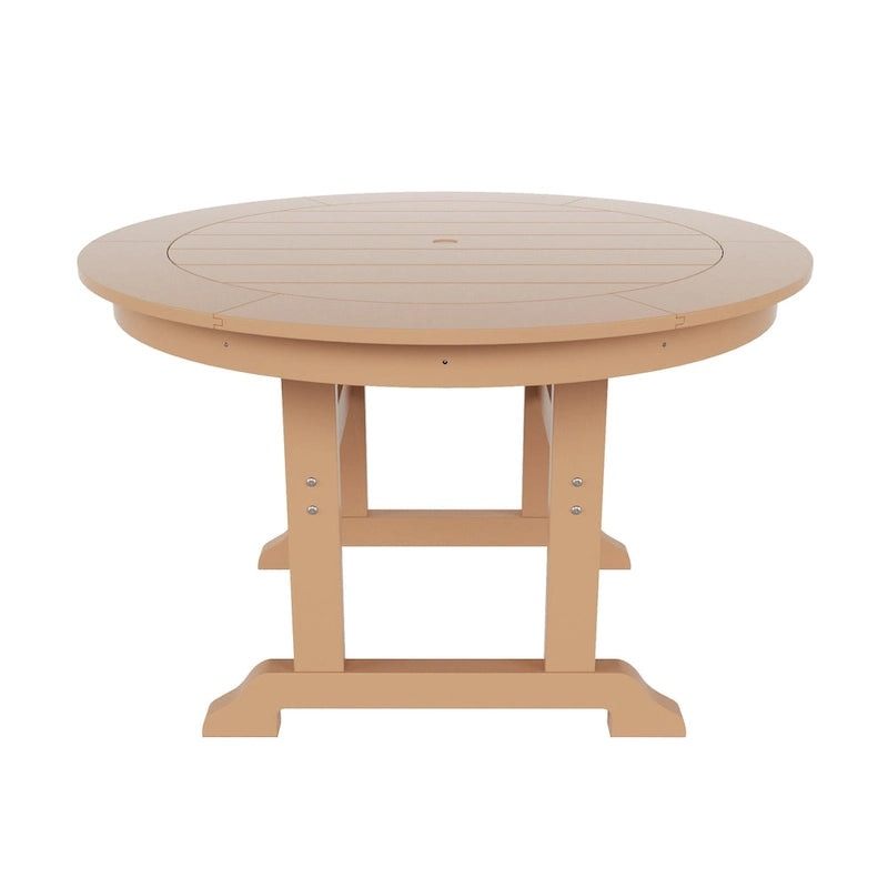 Polytrends Laguna Hdpe All Weather Outdoor Patio 47 Round Dining Table