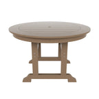 Polytrends Laguna Hdpe All Weather Outdoor Patio 47 Round Dining Table