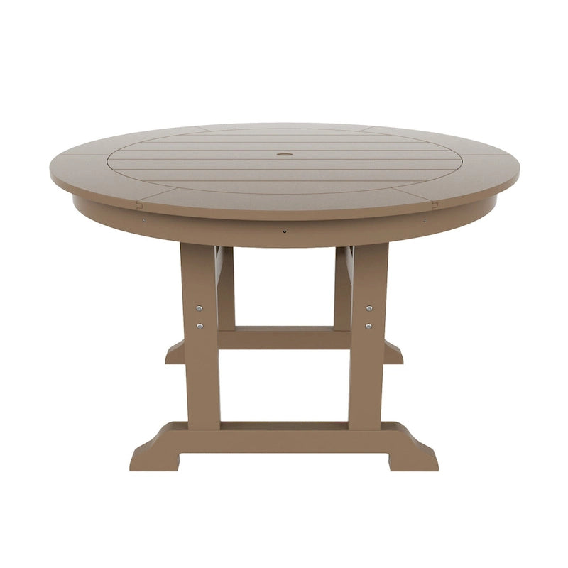 Polytrends Laguna Hdpe All Weather Outdoor Patio 47 Round Dining Table