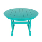 Polytrends Laguna Hdpe All Weather Outdoor Patio 47 Round Dining Table