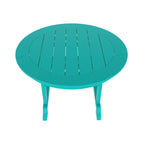 Polytrends Laguna Hdpe All Weather Outdoor Patio 47 Round Dining Table