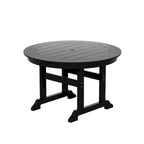 Polytrends Laguna Hdpe All Weather Outdoor Patio 47 Round Dining Table