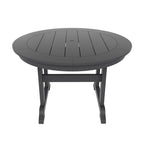Polytrends Laguna Hdpe All Weather Outdoor Patio 47 Round Dining Table