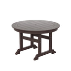 Polytrends Laguna Hdpe All Weather Outdoor Patio 47 Round Dining Table