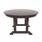 Polytrends Laguna Hdpe All Weather Outdoor Patio 47 Round Dining Table