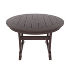 Polytrends Laguna Hdpe All Weather Outdoor Patio 47 Round Dining Table