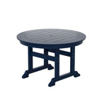 Polytrends Laguna Hdpe All Weather Outdoor Patio 47 Round Dining Table