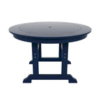 Polytrends Laguna Hdpe All Weather Outdoor Patio 47 Round Dining Table