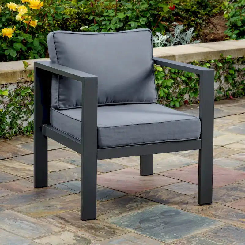 Lakeview Aluminum Outdoor Bistro Seating Set (5-Piece)