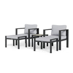 Lakeview Aluminum Outdoor Bistro Seating Set (5-Piece)
