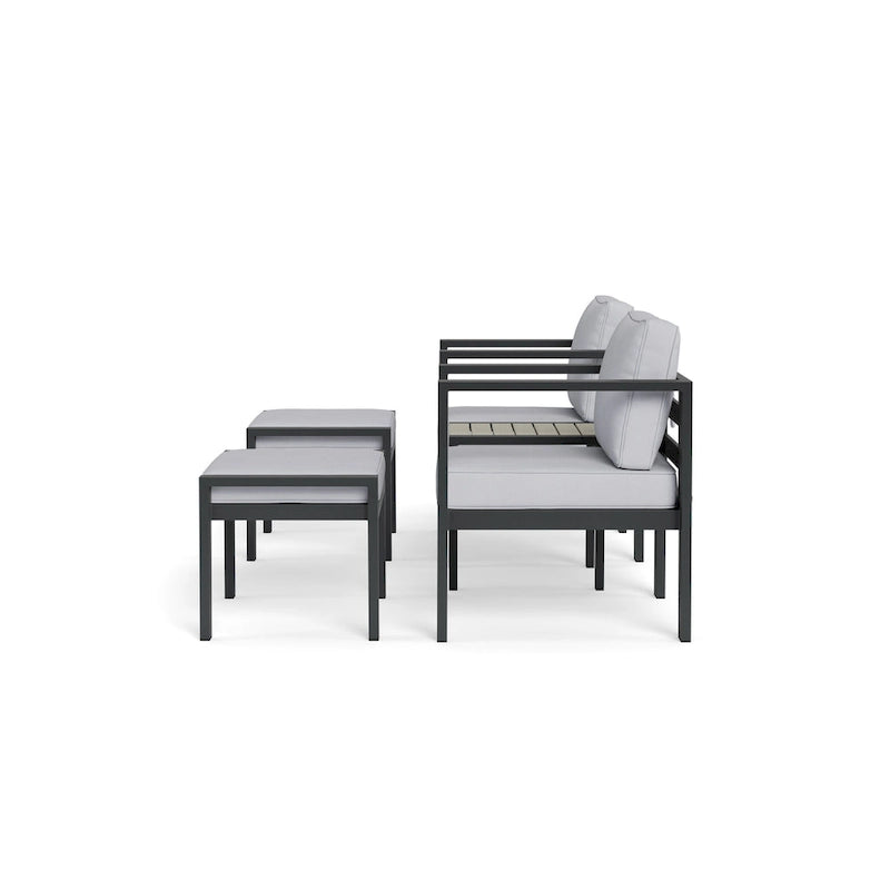 Lakeview Aluminum Outdoor Bistro Seating Set (5-Piece)