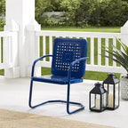 Crosley Bates 2Pc Outdoor Metal Chair Set - 22x22x35