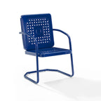 Crosley Bates 2Pc Outdoor Metal Chair Set - 22x22x35