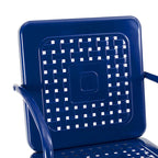 Crosley Bates 2Pc Outdoor Metal Chair Set - 22x22x35