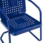 Crosley Bates 2Pc Outdoor Metal Chair Set - 22x22x35