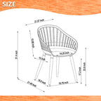 Amazonia Torrington 9-Piece Certified Teak Patio Dining set