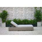 Renava Knox Outdoor Wicker Sunbed Chaise Lounge