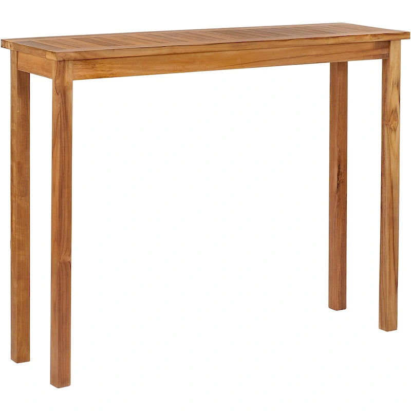 Chic Teak Santa Monica Outdoor Teak Wood Serving Table