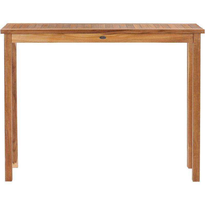 Chic Teak Santa Monica Outdoor Teak Wood Serving Table