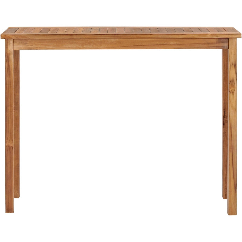 Chic Teak Santa Monica Outdoor Teak Wood Serving Table