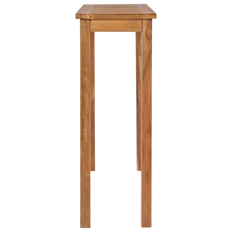 Chic Teak Santa Monica Outdoor Teak Wood Serving Table