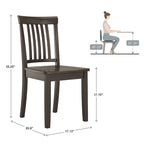 Round Pedestal Base Antique Black Breakfast Nook Set by iNSPIRE Q Classic