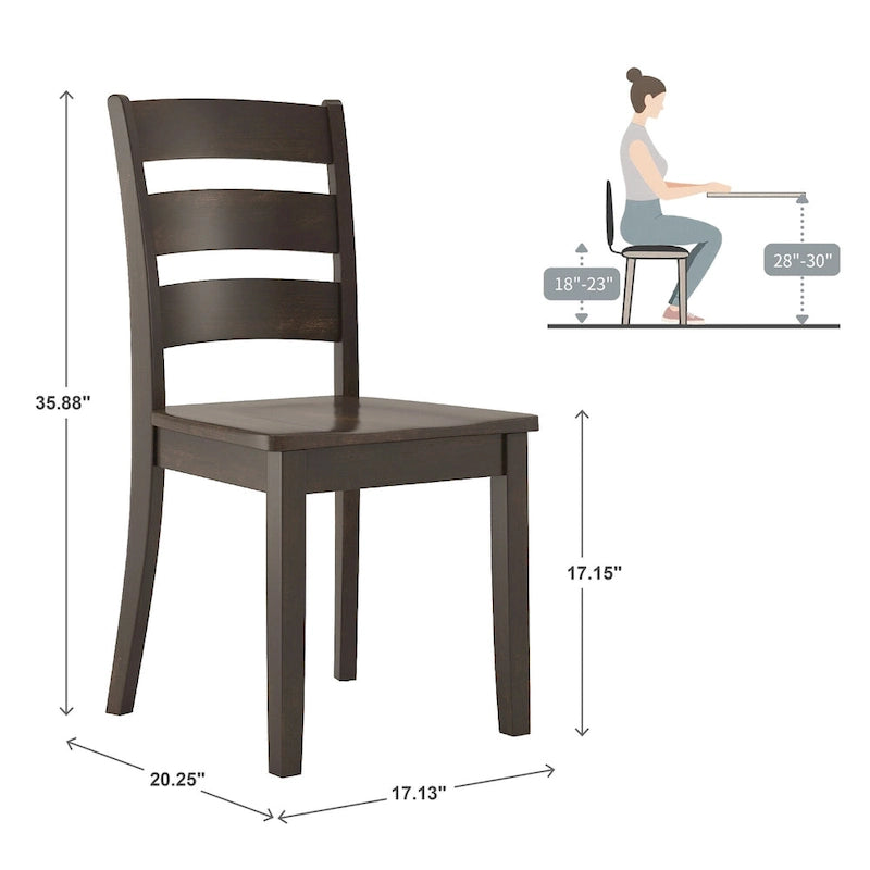 Round Pedestal Base Antique Black Breakfast Nook Set by iNSPIRE Q Classic