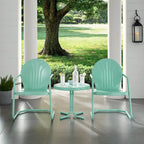 Crosley Griffith 3-piece Metal Outdoor Conversation Set