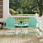 Crosley Griffith 3-piece Metal Outdoor Conversation Set