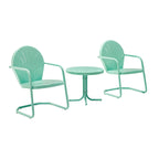 Crosley Griffith 3-piece Metal Outdoor Conversation Set