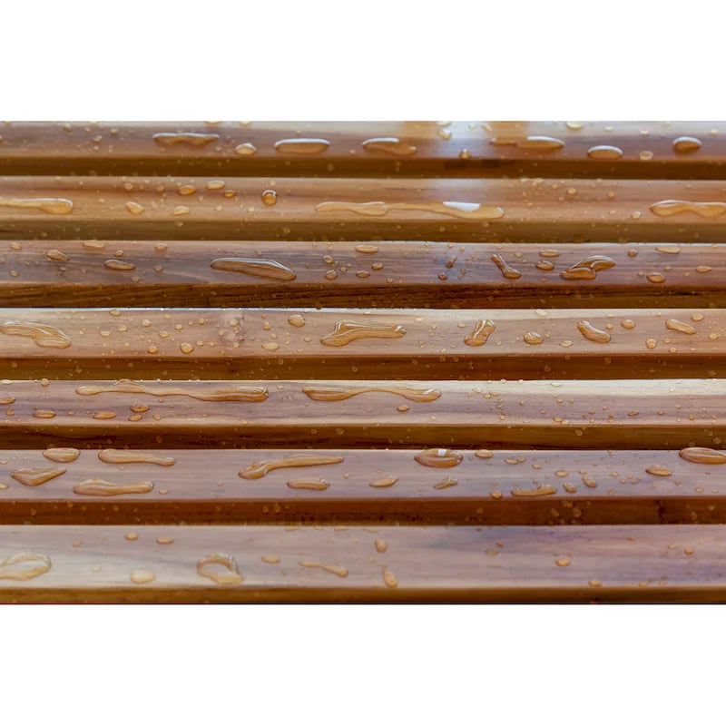 EcoDecors 47, Outdoor Bench, Outdoor Benches Weatherproof, Teak Bench, Wooden Bench Outdoor, Wood Bench Outdoor, Porch Benches