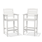 Plastic Tall adirondack Chair Set Of 2-Piece
