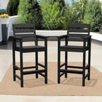 Plastic Tall adirondack Chair Set Of 2-Piece