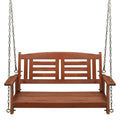 2-person Solid Wood Porch Swing