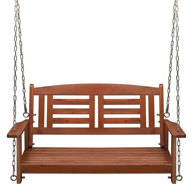 2-person Solid Wood Porch Swing