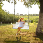 2 Person Patio Wooden Porch Swing