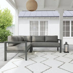Homestyles Grayton 5-Seat Outdoor Sectional - 87 x 32 x 87