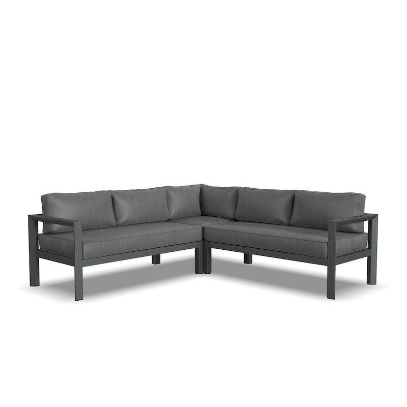 Homestyles Grayton 5-Seat Outdoor Sectional - 87 x 32 x 87