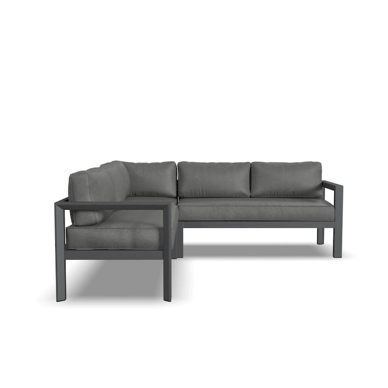 Homestyles Grayton 5-Seat Outdoor Sectional - 87 x 32 x 87