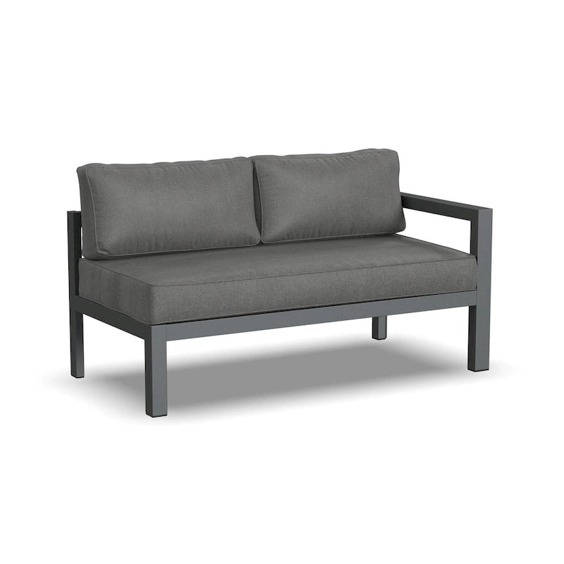 Homestyles Grayton 5-Seat Outdoor Sectional - 87 x 32 x 87