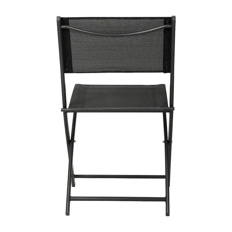 4 Pack Commercial Outdoor Flex Comfort Folding Chair with Metal Frame