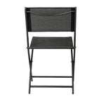4 Pack Commercial Outdoor Flex Comfort Folding Chair with Metal Frame