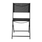 4 Pack Commercial Outdoor Flex Comfort Folding Chair with Metal Frame
