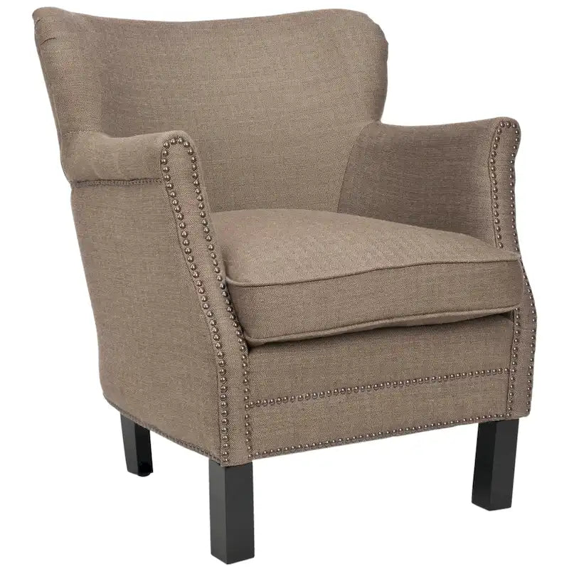Corie Brown Club Chair - 26.6 x 28.9 x 29.3 - 27Wx29Dx29H