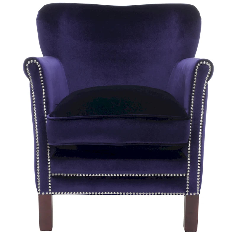 Corie Brown Club Chair - 26.6 x 28.9 x 29.3 - 27Wx29Dx29H