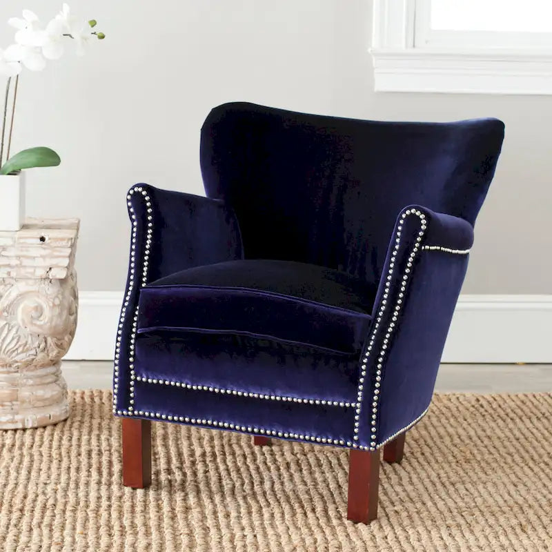 Corie Brown Club Chair - 26.6 x 28.9 x 29.3 - 27Wx29Dx29H